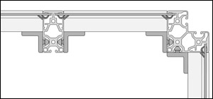 Clamp Profile 8 W80x80