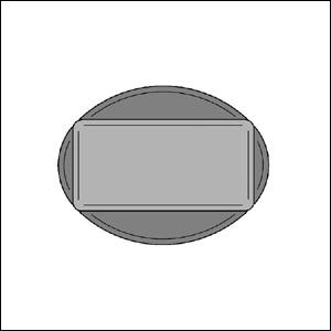 Profil maskujący okrągłe/prostokątne