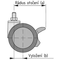 Otočné kolečko (dvojité)
