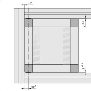 Corner-Fastening Set Clamp-Profile 8 32x18