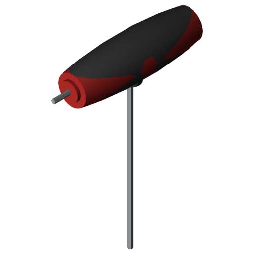 Key with T-Handle 5 A/F