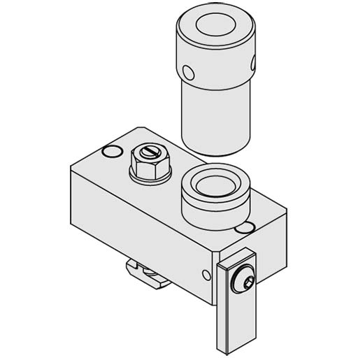 Drilling Jig 8, Clamp Profile 8 40x40