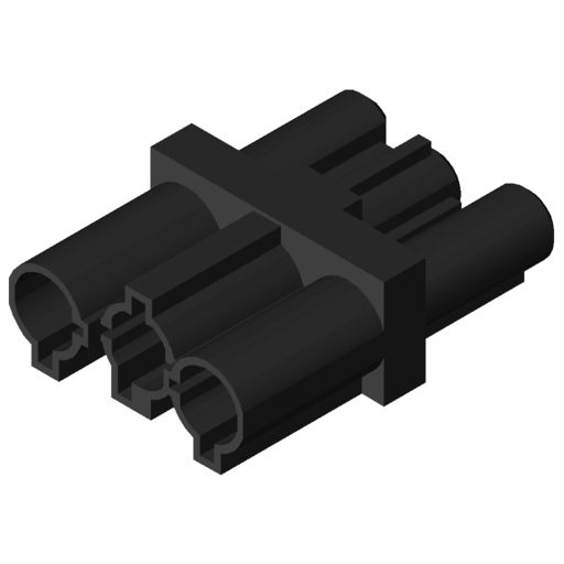 Adapter, Socket / Plug, black