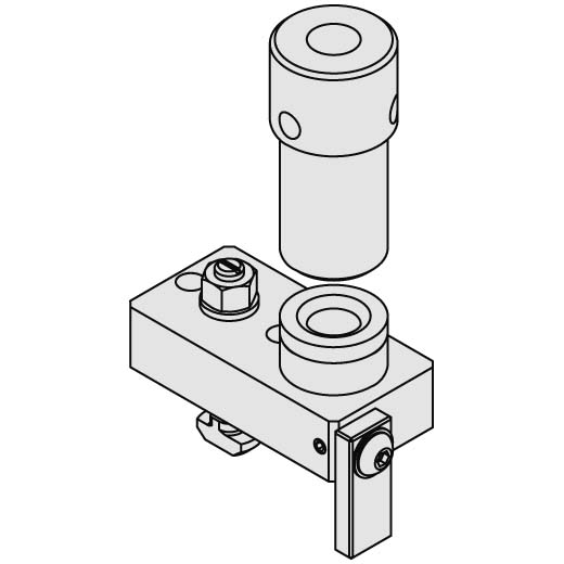 Drilling Jig 6, Clamp Profile 6 30x30 (0.0.434.23)