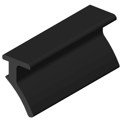 Profil uszczelkowy 6 2-4mm, kolor czarny