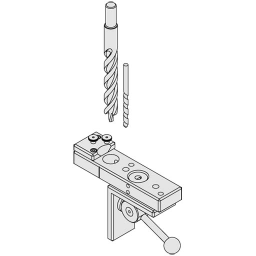 Drilling Unit, Drilling Adapter Set 6
