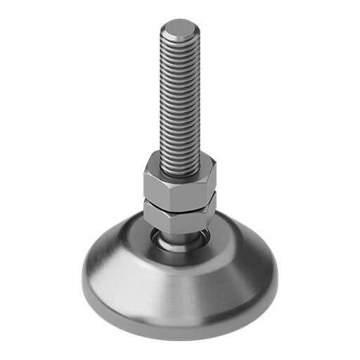 Knuckle Foot D40, M8x60, stainless