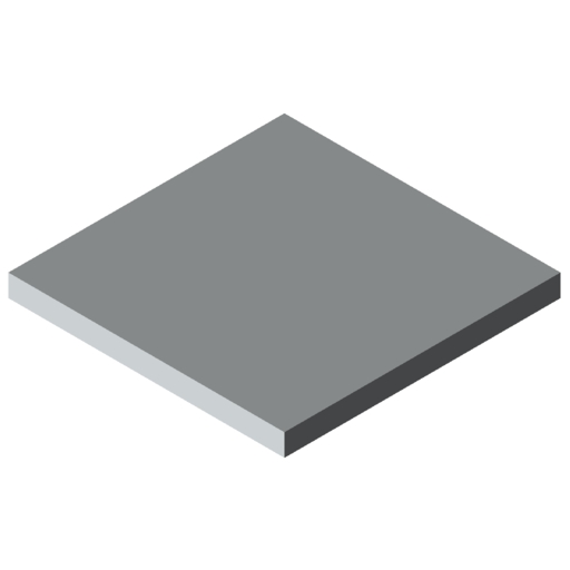 Materiale completamente sintetico 16 mm ESD, grigio simile a RAL 7035
