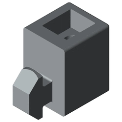 Multiblock X 8 PA 0/12 mm, grey