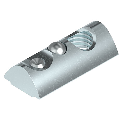 T-Slot Nut F 8 St M8, bright zinc-plated (0.0.613.18)