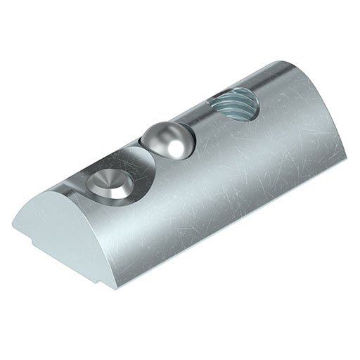 T-Slot Nut F 8 St M5, bright zinc-plated (0.0.613.20)