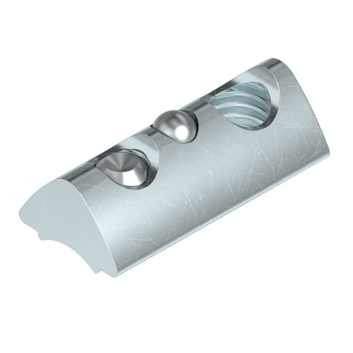 T-Slot Nut F 6 St M6, bright zinc-plated (0.0.613.21)