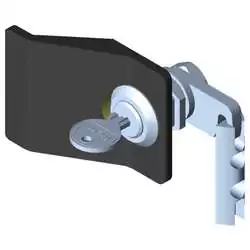 Locking System 8, Cylinder Lock with grip, right-hand application