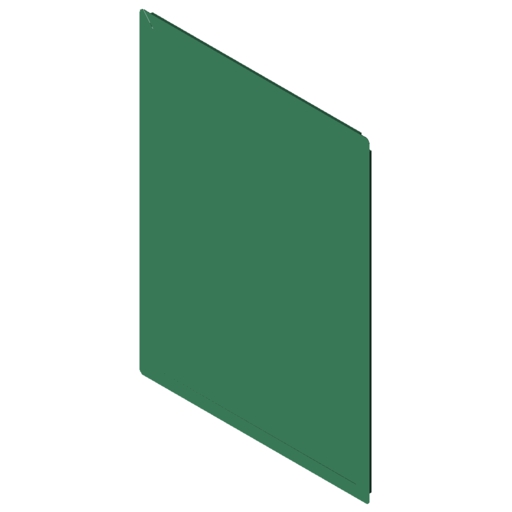 Okładka informacyjna DIN A4, magnetyczna, kolor zielony