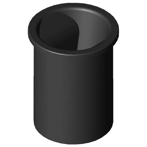 Porte-outil tubulaire D70 pince ESD, noir semblable RAL 9005