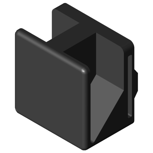 Maulschlüsselhalter 8, schwarz ähnlich RAL 9005