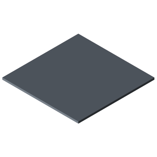 Panel ligero Con-Pearl® 4,8 mm, gris, similar al RAL 7046