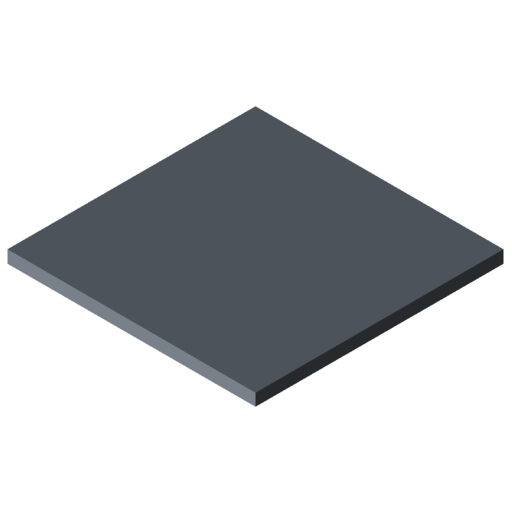 Hohlkammerplatte Con-Pearl® 9,9mm ESD, schwarz
