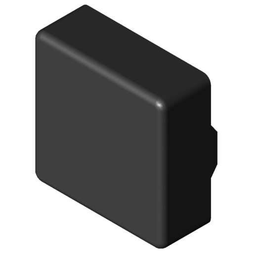 Soporte magnético 8 Nd, negro, similar al RAL 9005