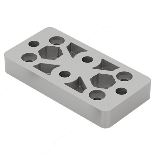 Telescope Connecting Plate 8 80x40
