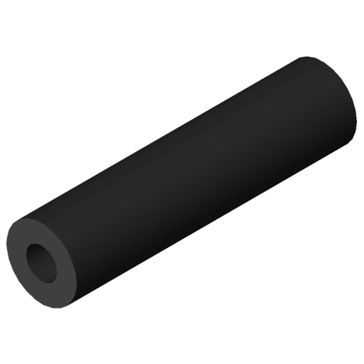 Funda para cable Bowden D5/1,5, negro, similar al RAL 9005