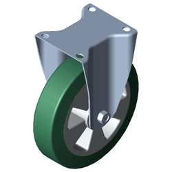 Castor D200 fixed PU 140x110