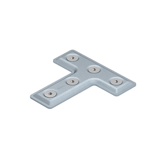 Knotenblechsatz 8 40 120x120 -180° T