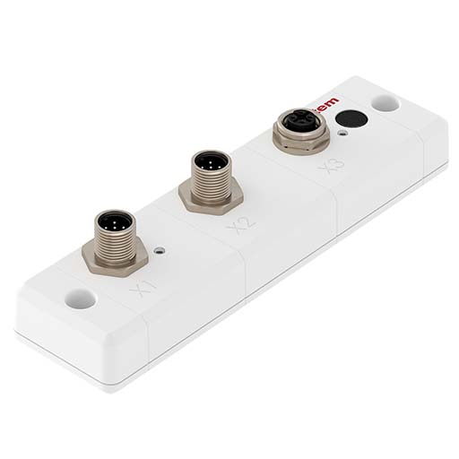 Controlador de tiras LED RGB IO-Link multisegmento 24VDC