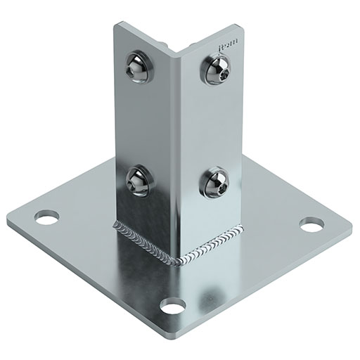 Stand Foot Set 8 St 120x120/40x40