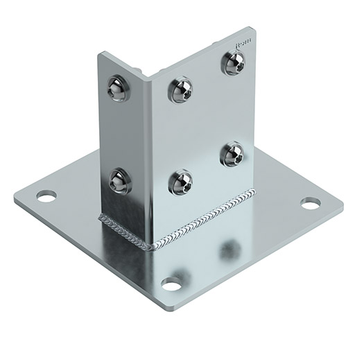 Stellfußsatz 8 St 140x140/80x40