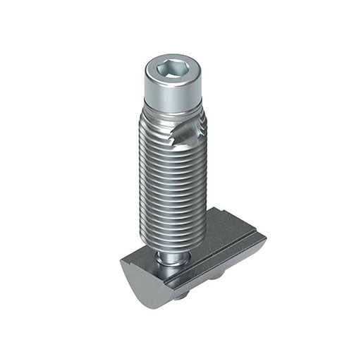 Automatic-Fastening Set 8 S, bright zinc-plated