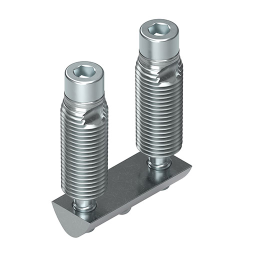Automatic-Fastening Set 8 S 40, bright zinc-plated