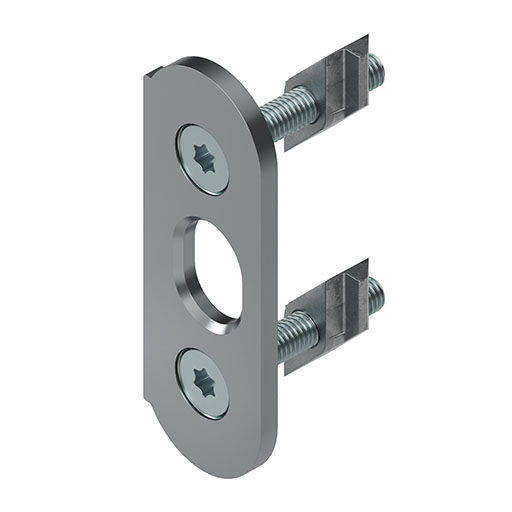 Flush Bolt 40, Strike Plate
