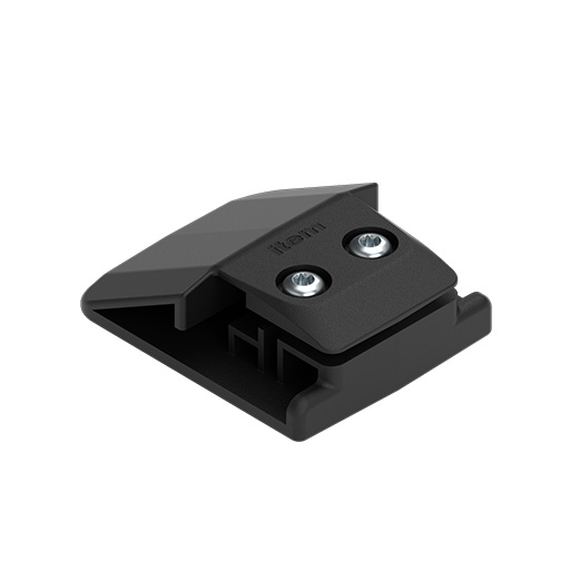 Führungswinkel 2mm-30° ESD, schwarz ähnlich RAL 9005