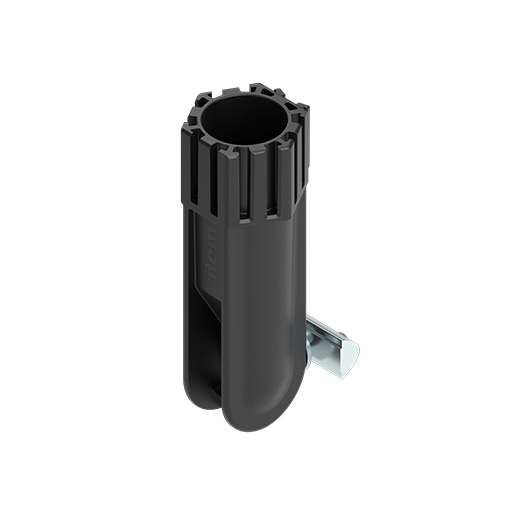 Tool Holder 8 D24-80 ESD, black similar to RAL 9005
