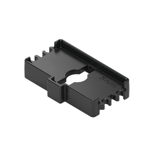 Lifting Door 8 Compact, Counterweight Slide Guide 50x25, black