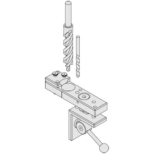 Drilling Unit, Drilling Adapter Set 8