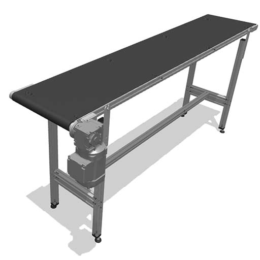 Basic model Flat Belt Conveyor – non-accumulating