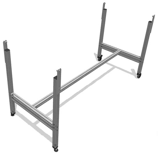H-stand frame - width and incline configurable