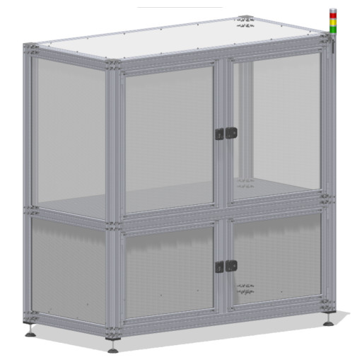 Basic MB machine cabin with 2 functional sections