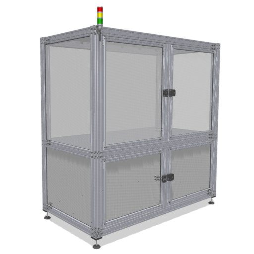 Basic MB machine cabin with 2 functional sections