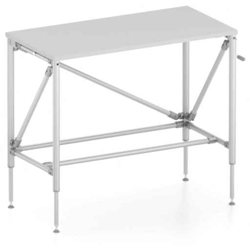 Manually height-adjustable table Economy Lean D40/D30 K - basic model