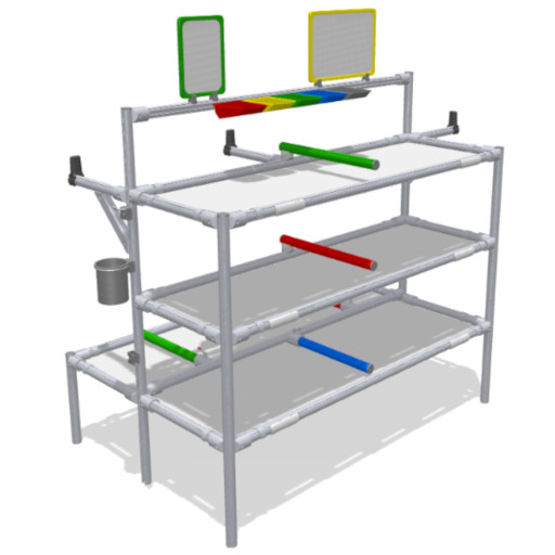 Top Module – Lean Production supply rack
