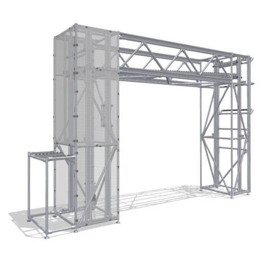 Transfer bridge for SLCs with Karakuri/LCA mechanism