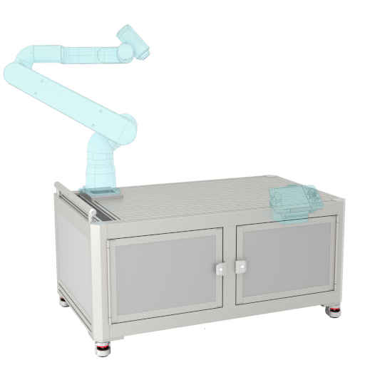 Mobile robot workstation for large cobots – EX-01719