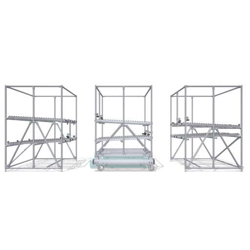 FIFO racks for automatic material supply with ABB AMR T701