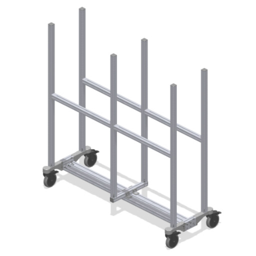 SystemMobile U42H with two shelves