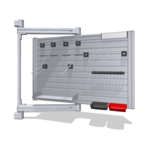 Swivel Frame for tool storage with toolpanel®