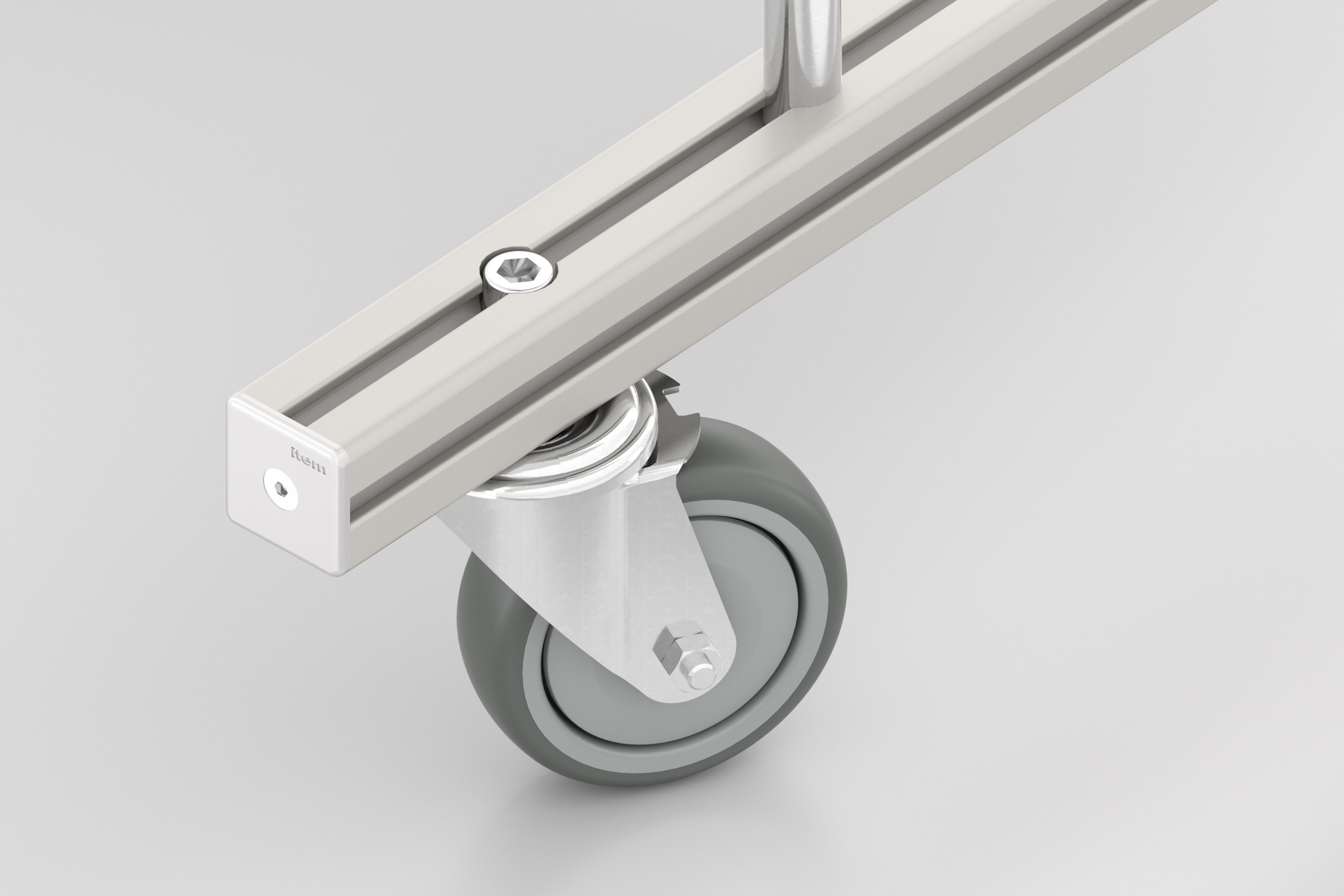 Swivel castor