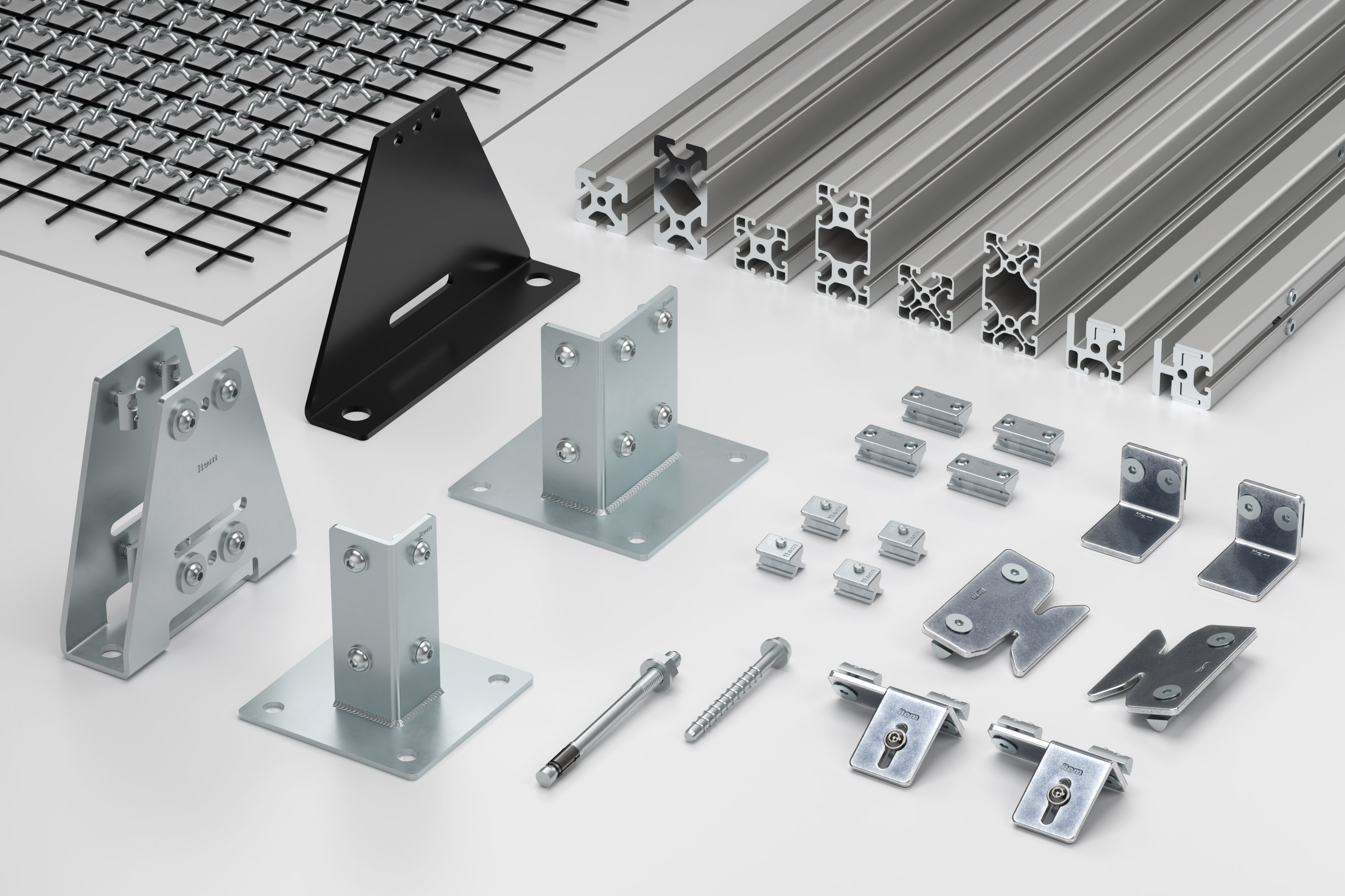 Safety guard components